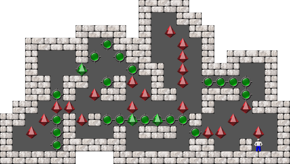 Сокобан Thinking Rabbit Arranged уровень 243